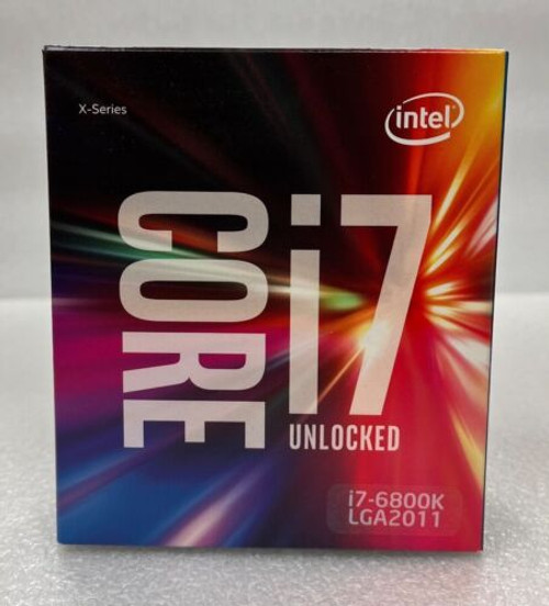 Intel Bx80671I76800K Sr2Pd Core I7-6800K Processor 15M Cache, 3.60 Ghz New