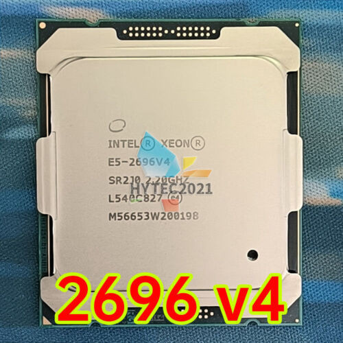 Intel Xeon E5-2696 V4 2.2Ghz 22-Core 55M Processor Socket 2011-3 Cpu Sr2J0 Oem