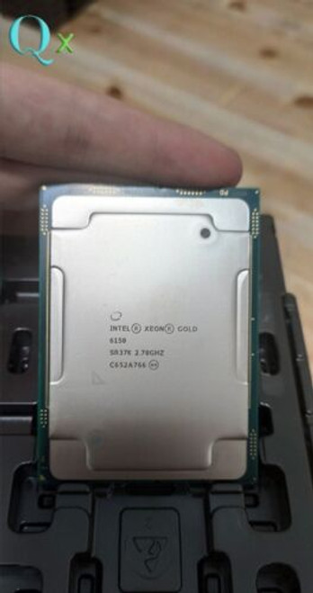 Intel Xeon Gold 6150 Qs Lga-3647 Cpu Processor 18-Core 2.70Ghz 24.75Mb 165W