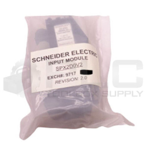 Refurbished Schneider Spx2D0V2 Input Module Ver. 2.0