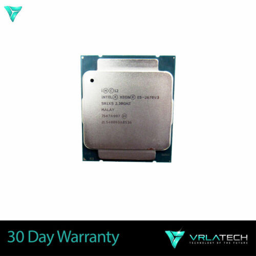 Intel Xeon E5-2670 V3 Processor 12 Core 2.3 Ghz - Sr1Xs