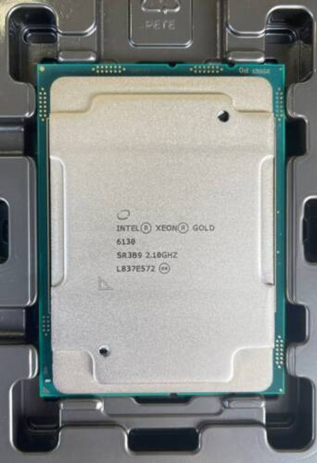 Intel Xeon Gold 6130 16Cores 2.10Ghz Sr3B9 Cpu Processor