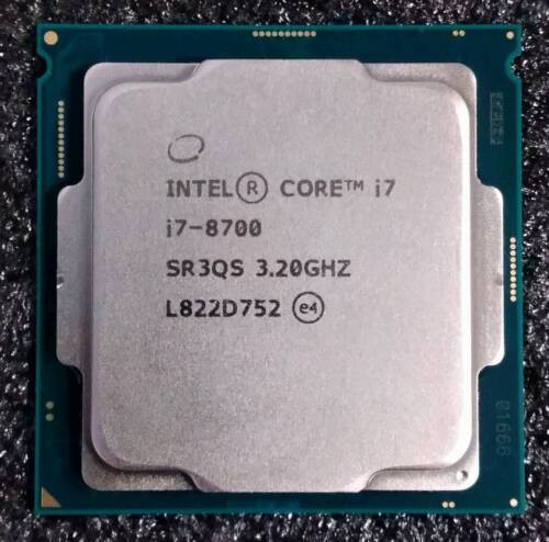 Used  Intel Core I7 8700 Coffeelake Lga1151 8Th Gen