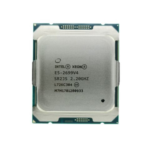 Intel Sr2Js E5-2699 V4 22Core 2.2Ghz 56Mb Processor Fclga2011-3