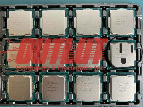 Intel Xeon E-2234 Quad-Core Coffee Lake Processor 3.6Ghz 8Mb Lga 1151 Cpu, Oem