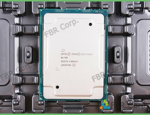Grade A Intel Xeon Platinum 8173M Sr37Q 28-Core 2.0Ghz Lga3647 Processor Cpu Lot