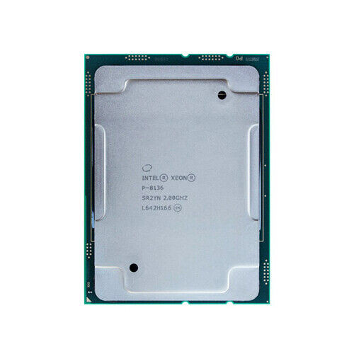 2.0Ghz Intel Xeon Platinum P-8136 Cpu Lga-3647 165W 28 Cores