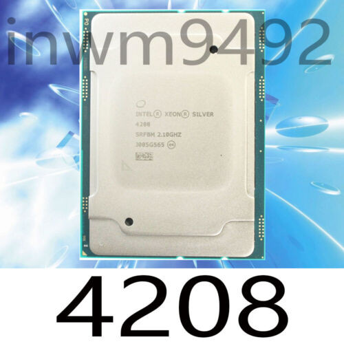 Intel Xeon Silver 4208  8 Core 2.10Ghz 11Mb L3 Cache 85W Srfbm Cpu Processor
