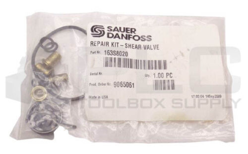New Sealed Sauer Danfoss 163S8020 Repair Kit For Shear Valve