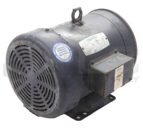 Leeson C184T17Fk1D Electric Motor 1740Rpm 60Hz 208-230/460V 5Hp 13.4/6.7Fla Leeson C184T17Fk1D Electric Motor 1740Rpm 60Hz 208-230/460V 5Hp 13.4/6.7Fla