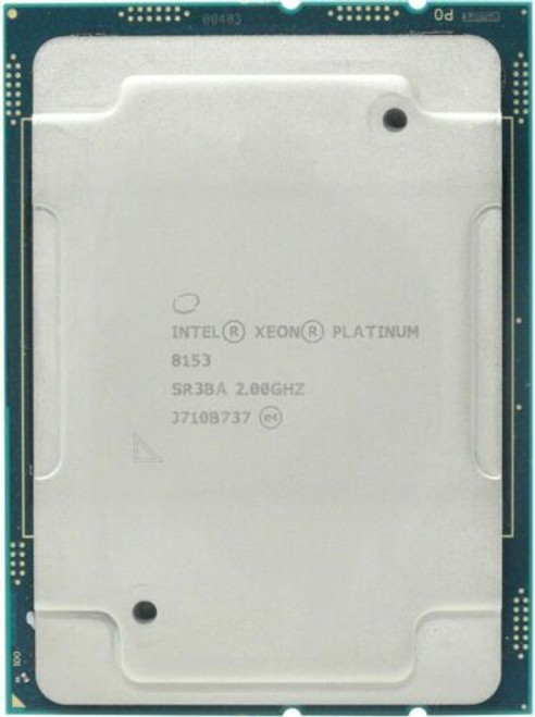 Intel Xeon Platinum 8153 2.0Ghz 16-Core 22Mb 125W Lga-3647 Cpu Processor