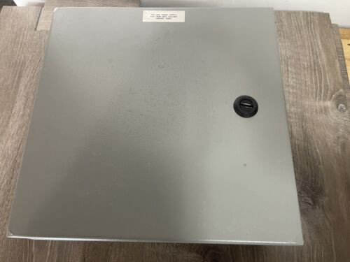 Wiegmann N412121206C 12" X 12" X 6" Metallic Enclosure Gray Type 4 12 3R