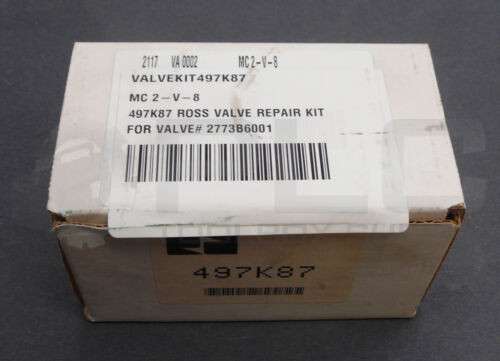 Sealed New Ross Controls 497K87 Valve Service Kit Read