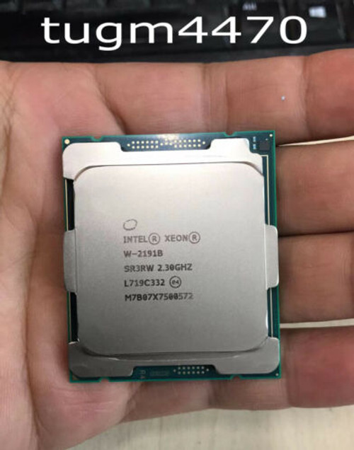 Intel Xeon W-2191B Qs Version Cpu Processor 2.3 Ghz 18 Core Lga2066