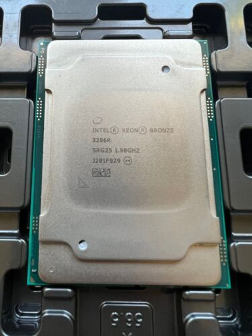 Intel Xeon Bronze 3206R Cpu Processor 8 Core 1.90Ghz 11Mb L3 Cache 85W Srg25