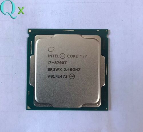 Intel Core I7-8700T Es Cpu Processor Qn8J 6 Core 1.6 Ghz 12M