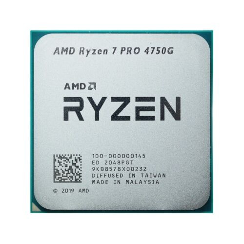 Amd Ryzen 7 Pro 4750G R7 Pro 4750G 3.6 Ghz Used Eight-Core Sixteen-Thread 65W Cp