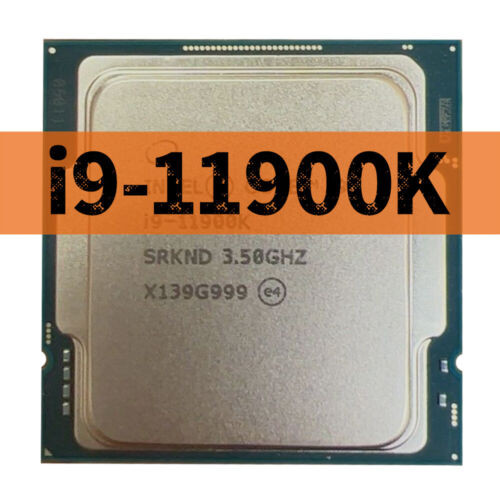 Intel Core I9-11900K Srknd 3.5 Ghz 8Cores 16T 125W Lga 1200 Cpu Processor