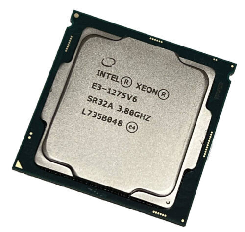 Cpu Intel Xeon E3 1275 V6 3.8Ghz Tb 4.2Ghz Lga1151 Sr32A Cpu E3 1275 V6