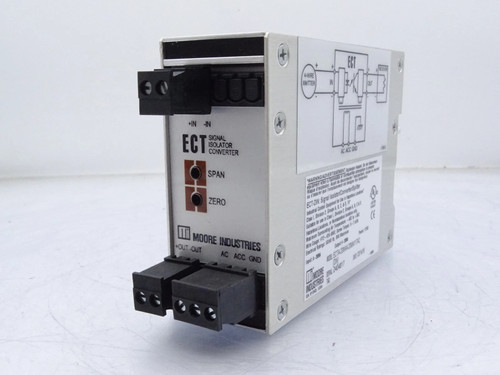 New Moore Industries Ect/4-20Ma/4-20Ma/117Ac Signal Isolator & Converter