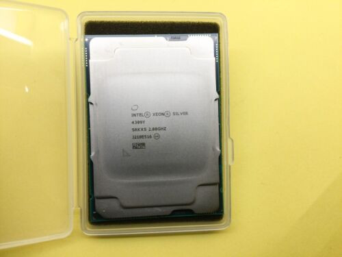 Srkxs Intel Xeon Silver 4309Y 2.80 Ghz 8-Core Fclga4189 Cpu Processor