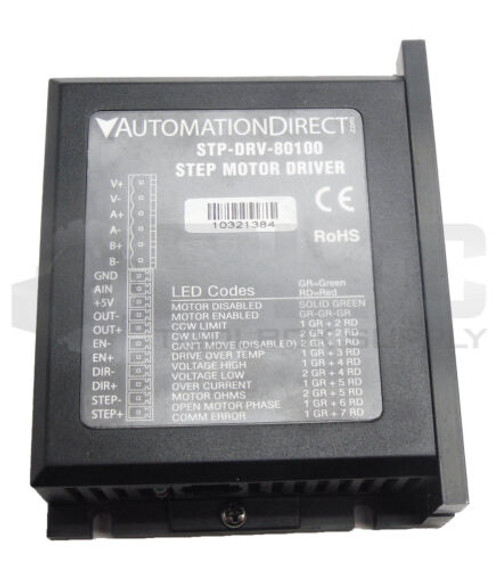 Automation Direct Stp-Drv-80100 Step Motor Driver