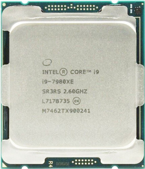 Intel Core I9-7980Xe 2.6Ghz 18-Core 24.75Mb Lga2066 Sr3Rs Cpu Processor