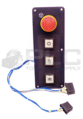 F-0013 Push Button Control Panel W/3 Ar22F0M E3 30V 1W & Idec Xw1E-Bv