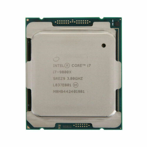 Intel Core I7-9800X Cpu X-Series Processor 16.5Mb Up To 4.5Ghz Fclga2066 X299