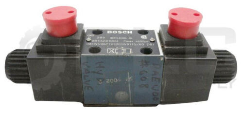 Bosch 081Wv06P1V1001Ws115/60 D51 Valve, Pmax 4600Ps, 9810231004