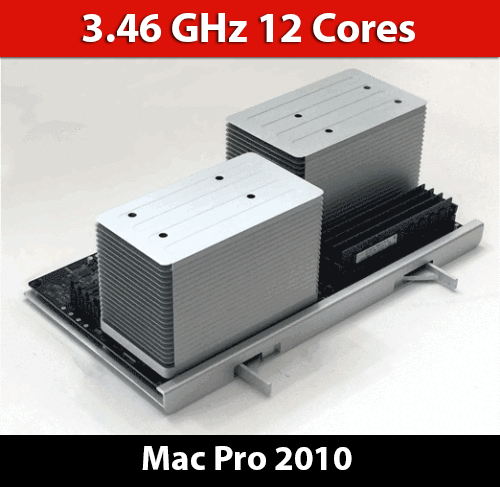 2010 Mac Pro Cpu Tray | 12-Core 3.46Ghz | Model Id 5,1 | 64Gb Ram