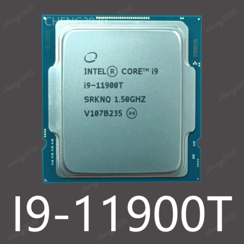 Intel Core I9-11900T Qs 1.50Ghz 8 Cores 16Mb  Lga-1200 Cpu Processor