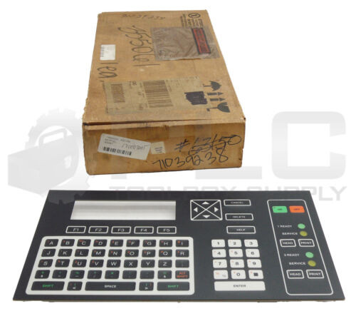 New Csi Keyboards 355061 Operator Interface Panel Keypad Read