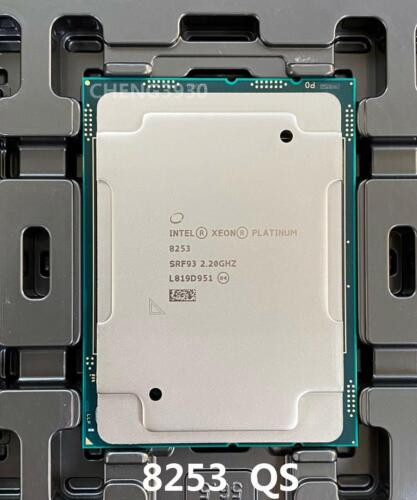 Intel Platinum 8253 Qs Qqca Qran 2.2G 16C/32T 22Mb 125W Server Cpu Processor