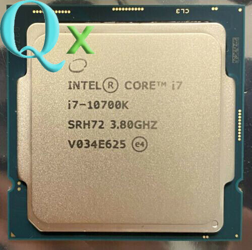 10Th Gen Intel Core I7-10700K  Lga1200 Cpu Processor 3.8 Ghz Eight Cores Desktop