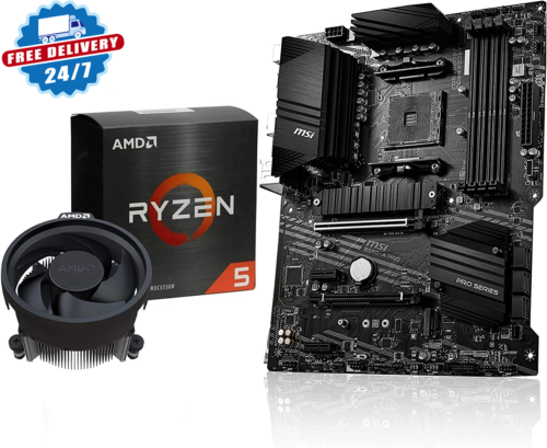 Micro Center Amd Ryzen 5 5600X Desktop Processor 6-Core 12-Thread Up To 4.6Ghz U