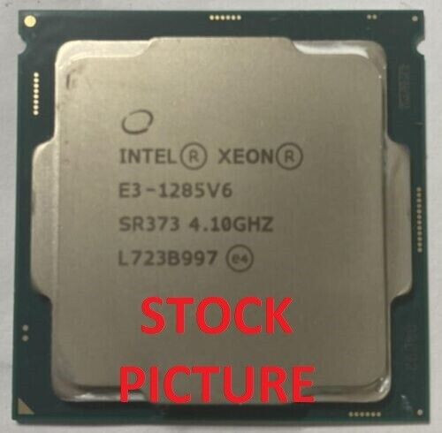 Intel Xeon Processor E3-1285 V6 Cpu 4.10 Ghz Base 4.50 Ghz Max Turbo 8 Mb Cache