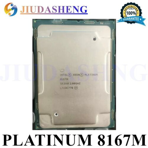 Intel Xeon Platinum 8167M Processor Sr3A0 2.0Ghz 26Cores 52Threads Lga3647 Cpu