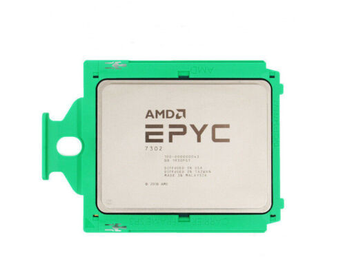 Amd Epyc 7302 Cpu 16 Cores Processor 3Ghz 128Mb 155W Sp3 100-000000043 Pcie 4.0