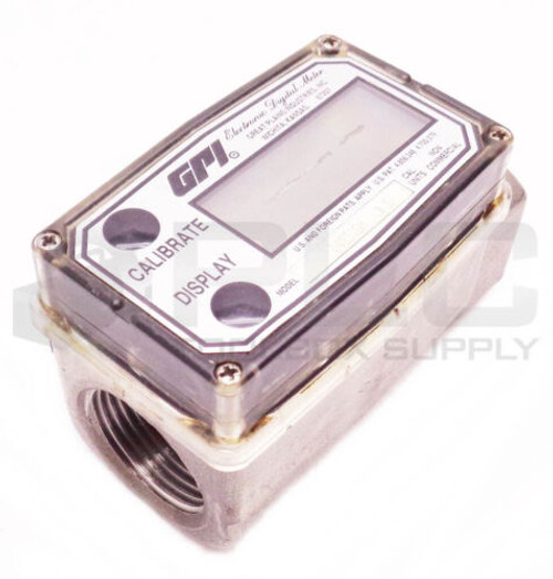 Gpi 04S31Gm Electronic Digital Flow Meter Read