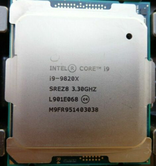 Intel Core I9-9820X Cpu (16.5M Cache,3.30 Ghz Up To 4.20 Ghz) X-Series Processor