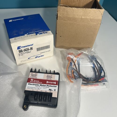 New Copeland Klixon 998-0424-06 Protector Module Kit 31Aa1600A