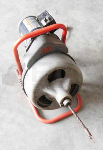 Ridgid K-375 Drain Cleaning Machine 115V 6.7A 200Rpm W/ Foot Switch Read