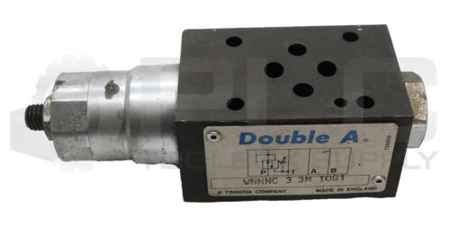 Double A Wnnnc 3 3M 10B1 Hydraulic Pressure Reducing Valve Wnnnc33M10B1