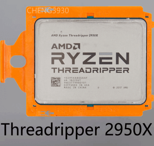 Amd Ryzen Threadripper 2950X Cpu 16 Cores 32 Threads 3.50Ghz 180W Str4 Processor