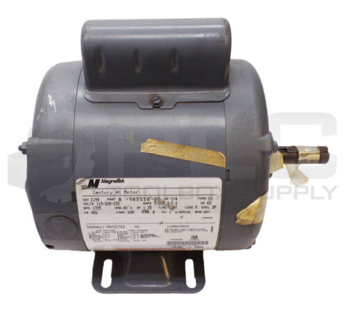 New Magnetek 8-165556-20 Century Ac Motor 1/4Hp 1725Rpm Fr:H56 C199 Read