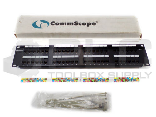 New Commscope Cat6 Modular Panel Cc0016022 Unp600-48P