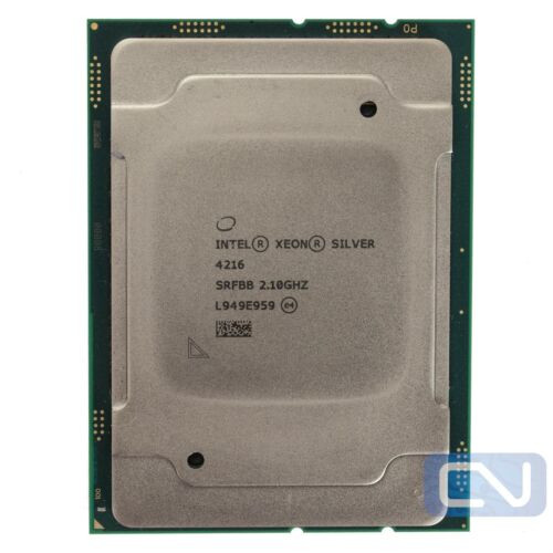 Intel Xeon Silver 4216 Srfbb 2.1Ghz 22Mb 16 Core Lga 3647 Clean Pull Cpu