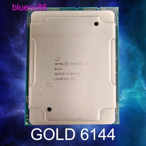 Intel Xeon Gold 6144 3.5Ghz Sr3Tr 8Core 16Threads Lga3647 Cpu Processor