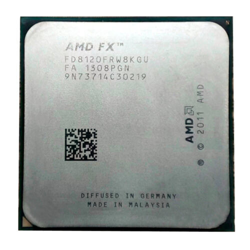 Amd Fx-Series Fx 8120 Fx8120 Fx-8120 3.1 Ghz 125W Eight-Core Cpu Processor Fd812